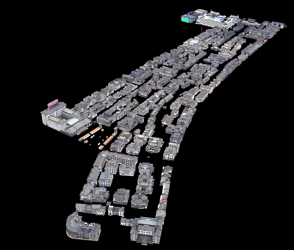 倾斜摄影建模.古建筑