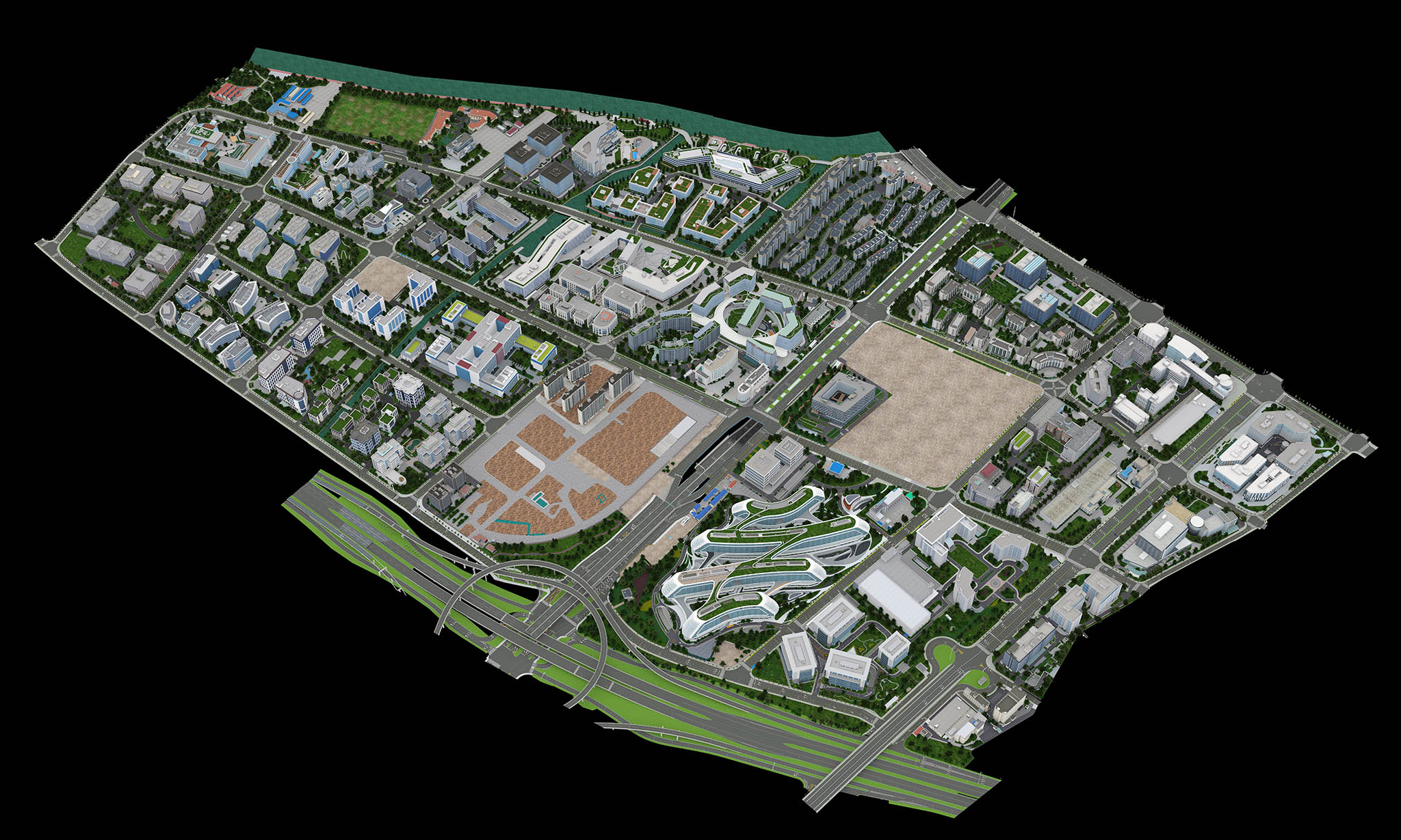 三维建模数据中心